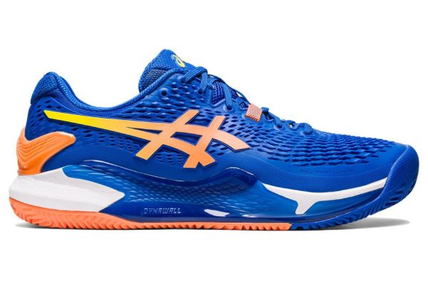 Men s shoes Asics Gel Resolution 9 Clay Blue Tennis Zone Tennis Shop