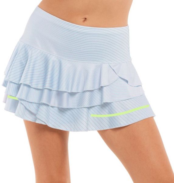 Jupes de tennis pour femmes Lucky in Love Undercover Love Incognito Rally Skirt - glace
