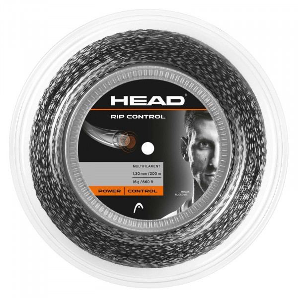 Naciąg tenisowy Head Rip Control (200 m) - black