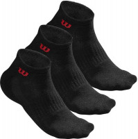 Чорапи Wilson Men's Quarter Sock 3 - black