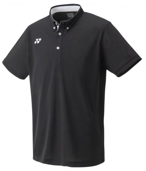 Herren Tennispoloshirt Yonex Men's Polo Shirt - black