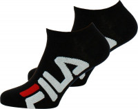 Čarape za tenis Fila Invisible socks 2P - black