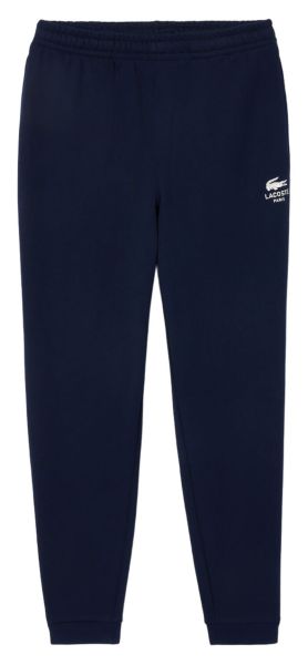 Pantalons de tennis pour hommes Lacoste Apered Leg - Bleu