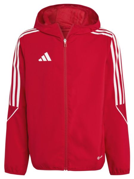 Chlapčené mikiny Adidas Kids Tiro 23 League Windbreaker - Červený