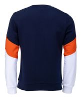 Muška sportski pulover Roland Garros Sweat Shirt Stripes - marine Muška sportski pulover Roland Garros Sweat Shirt Stripes - marine