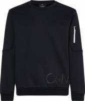Hanorac tenis bărbați Calvin Klein Pullover - black