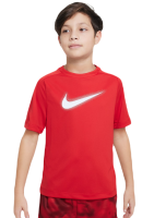 Boys' t-shirt Nike Dri-Fit Multi+ Top - university red/white