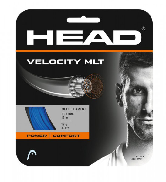 Naciąg tenisowy Head Velocity MLT (12 m) - blue