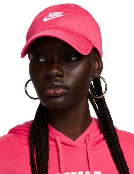 Teniso kepurė Nike Club Unstructured Futura Wash Cap - Rožinė