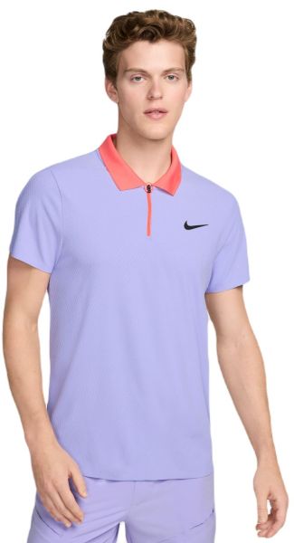 Men's Polo T-shirt Nike Court Slam Ultimate Dri-Fit ADV Tennis - Purple