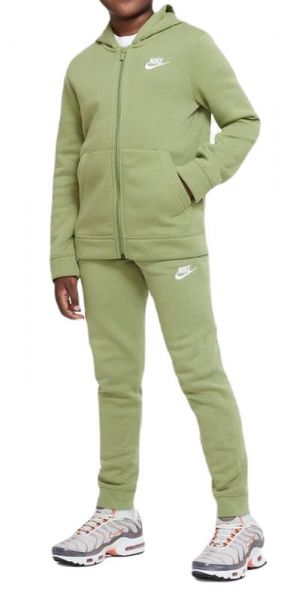 Chándal para niño (8-15A) Nike Boys NSW Track Suit BF Core - alligator/alligator/alligator/white
