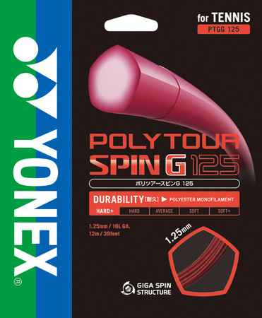  Yonex Poly Tour Spin G (12 m)