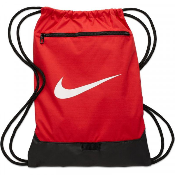Tennisrucksack Nike Brasilia Gymsack - university red/university red/white