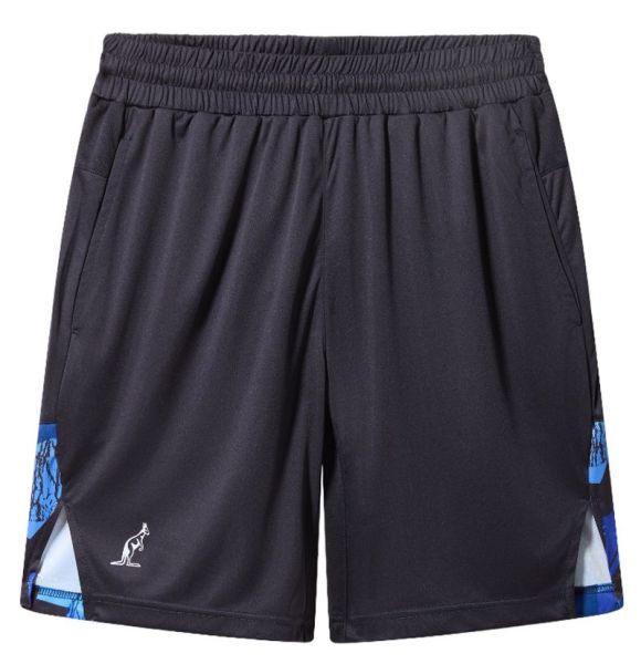 Pantalón corto de tenis hombre Australian Scribble Block in Ace - Negro