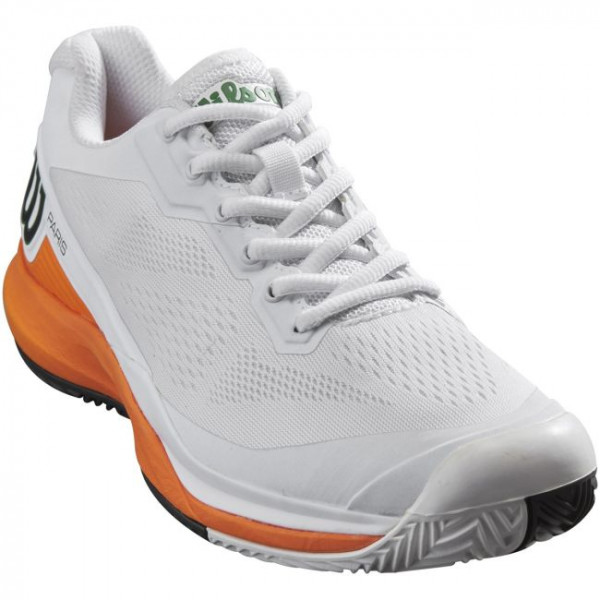 Damskie buty tenisowe Wilson Rush Pro 3.5 Paris W - white/orange tiger/black
