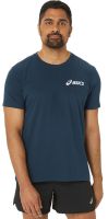 T-shirt da uomo Asics Chest Logo Short Sleeve T-Shirt - french blue/briliant white