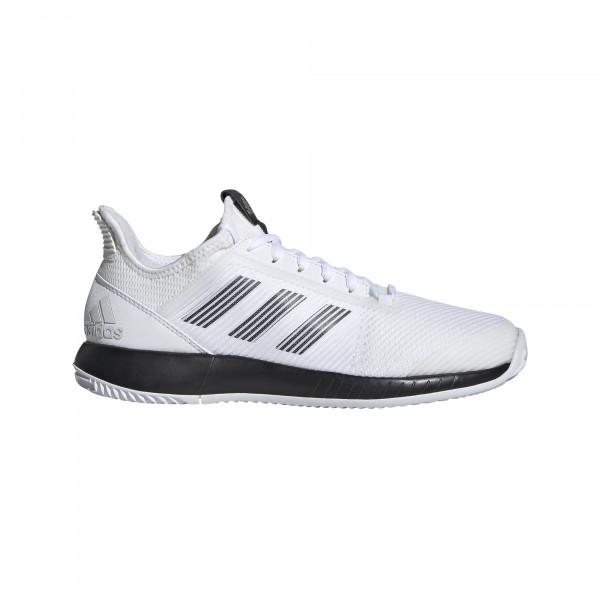 Damskie buty tenisowe Adidas Defiant Bounce 2 W - white/core black/white