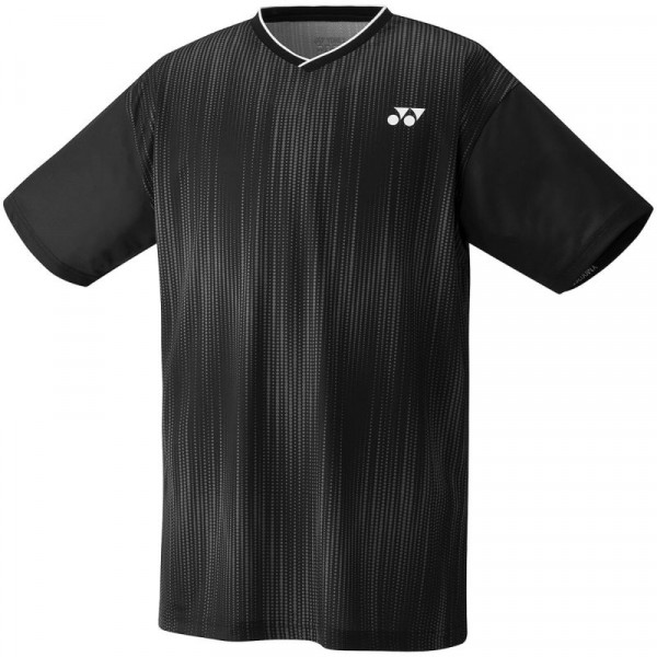 Tenisa polo krekls vīriešiem Yonex Men's Crew Neck Shirt - black
