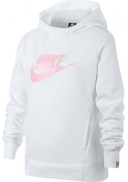  Nike G Hoodie PO PE Graphic - white/pink foam