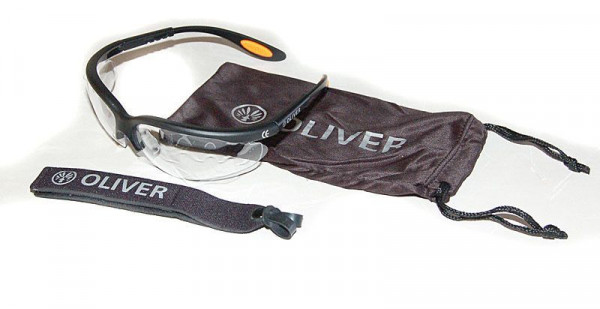 Squash protection glasses Oliver - black