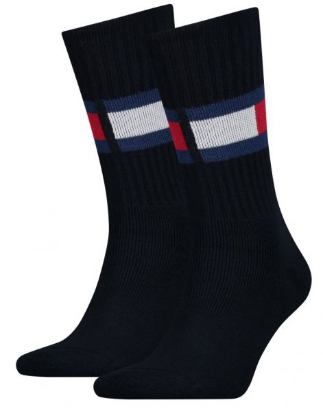 Socks Tommy Hilfiger Flag 1P - dark navy