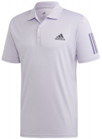 Herren Tennispoloshirt Adidas Club 3-Stripes Polo - purple tint/grey six