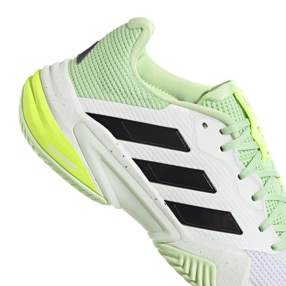 Men\'s shoes Adidas Barricade 13 M - cloud white/semi green spark/core black  | Tennis Zone | Tennis Shop