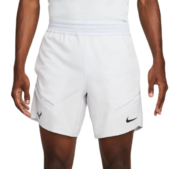 Herren Tennisshorts Nike Court Dri-Fit Advantage Short 7in Rafa - football grey/black