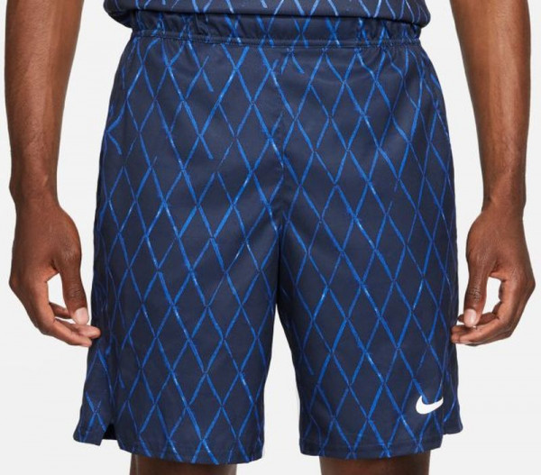  Nike Court Dri-Fit Victory Short 9in Printed M - obsidian/white