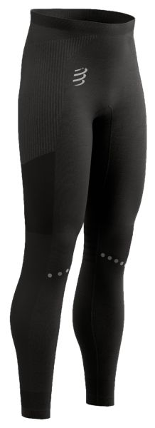 Men’s compression clothing Compressport Winter Running - Black