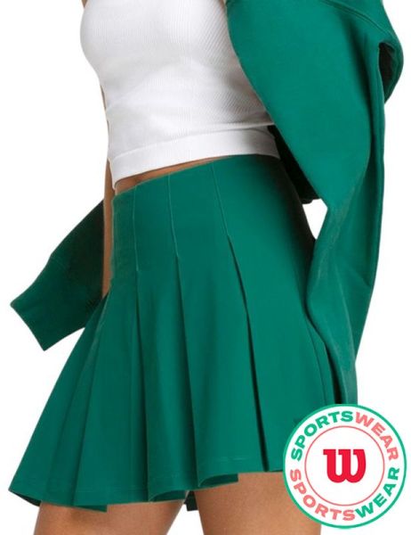 Women's skirt Wilson Classic Pleated - Green