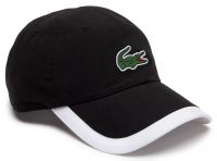 Καπέλο Lacoste Sport Contrast Border Lightweight Cap - black/white