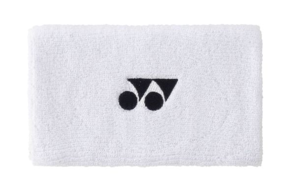 Asciugamano da tennis Yonex Wide Wristband - white