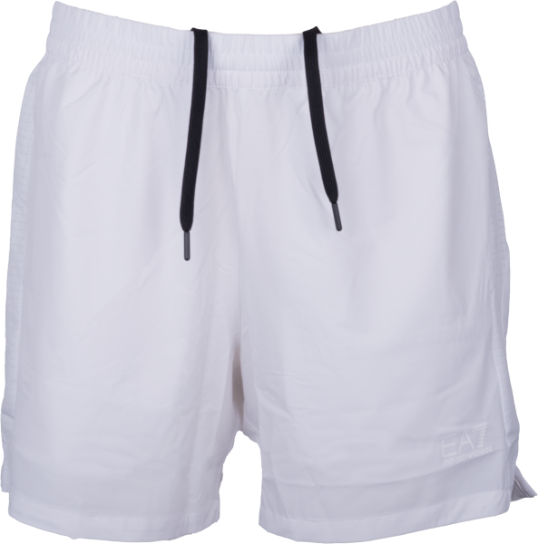 Herren Tennisshorts EA7 Man Woven - Weiß