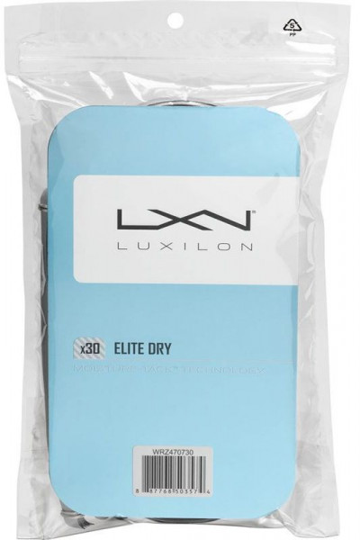 Pealisgripid Luxilon Elite Dry Overgrip grey 30P