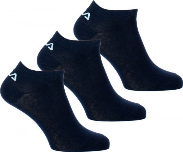 Ponožky Fila Invisible Socks 3P - black