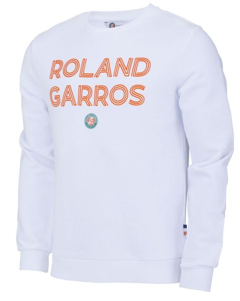 Meeste dressipluus Roland Garros 2024 Sweatshirt - Valge
