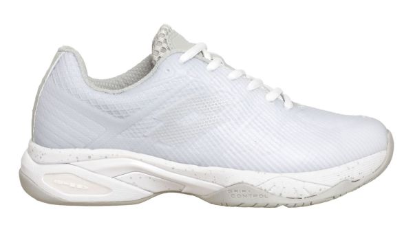 Women’s shoes Lotto Mirage 300 III SPD - all white/vapor gray