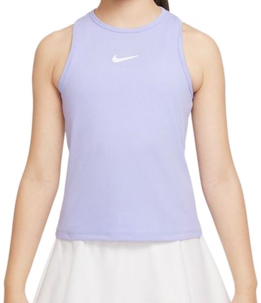 Maglietta per ragazze Nike Court Dri-Fit Victory Tank - light thistle/white