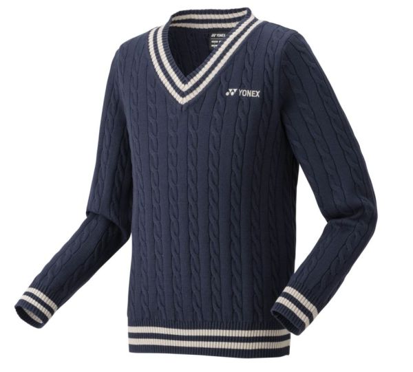 Herren Tennissweatshirt Yonex Practice Sweater - indigo marine