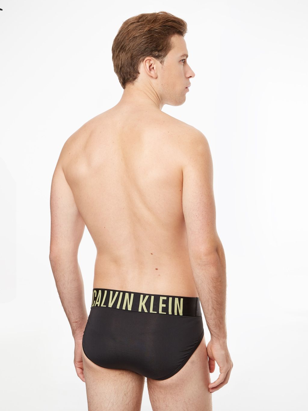 Men's Boxers Calvin Klein Intense Power Hip Brief 2P - black/mesquite lime, Tennis Zone
