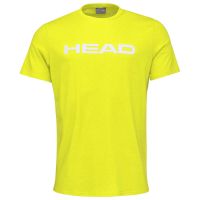 Тениска за момчета Head Club Basic T-Shirt - yellow