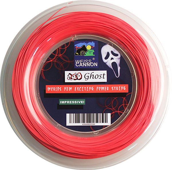 Tenisz húr Weiss Cannon Red Ghost (200 m) - red