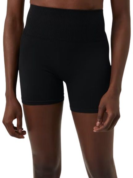 Dámské tenisové kraťasy Björn Borg Sthlm Seamless Light Shorts - black beauty