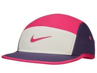 Čepice Nike Dri-Fit Fly Cap - fireberry/sea glass/purple ink/fireberry