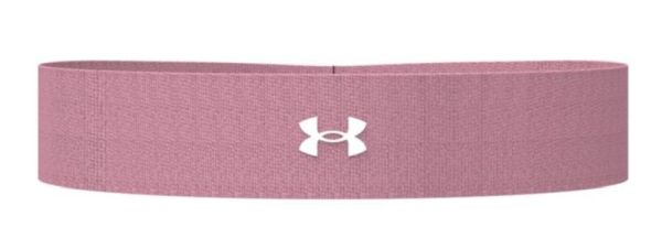 Peapael Under Armour Play Up Headband - pink elixir/white