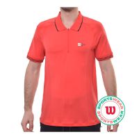 Muški teniski polo Wilson Series Seamless Polo - infrared