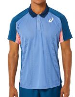 Herren Tennispoloshirt Asics Match Actibreeze Polo Shirt M - light indigo