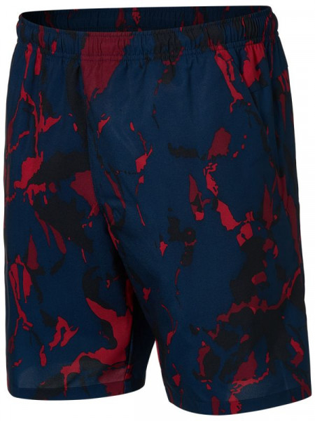  Lacoste Men's Lacoste SPORT x Novak Djokovic Camouflage Print Shorts - navy blue/r