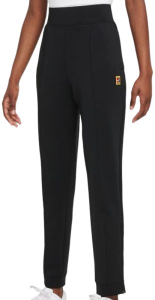 Damskie spodnie tenisowe Nike Court Dri-Fit Heritage Knit Pant W - black